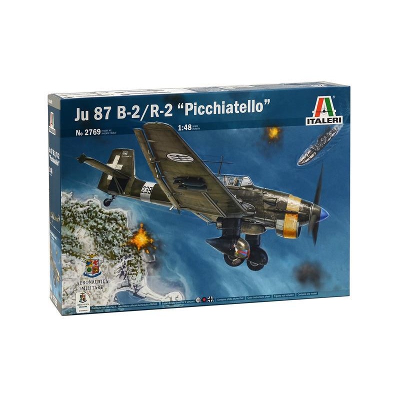 ITALERI 1/48 AIRCRAFT JU 87 B-2/R-2 STUKA ‘PICCIATELLO’