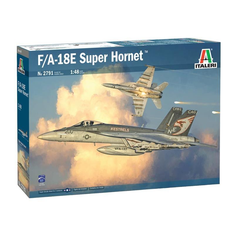italeri 1/48 scale F/A18 SUPER HORNET plane aircraft model kit