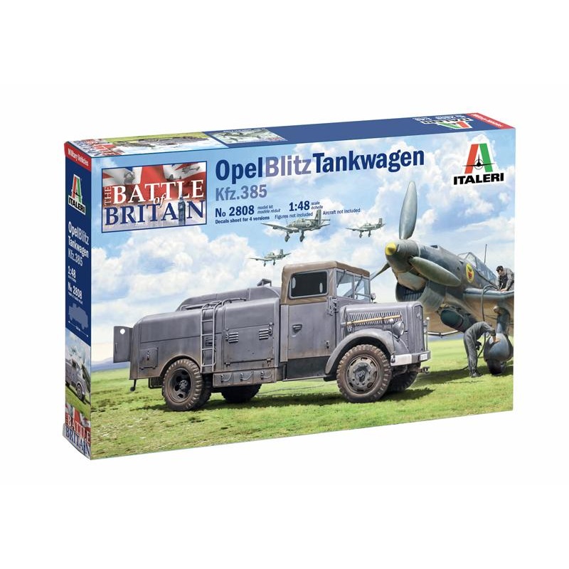 Italeri 1/48 scale OPEL BLITZ TANKWAGEN KFZ 385