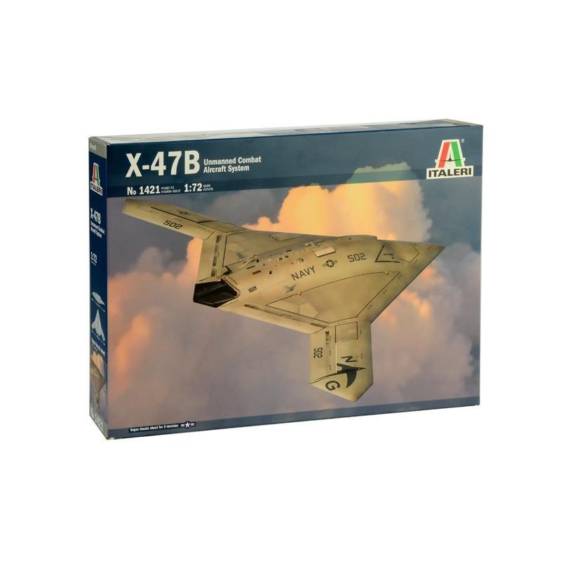 ITALERI 1/72 AIRCRAFT 1/72 X-47B US NAVY PROTOTYPE