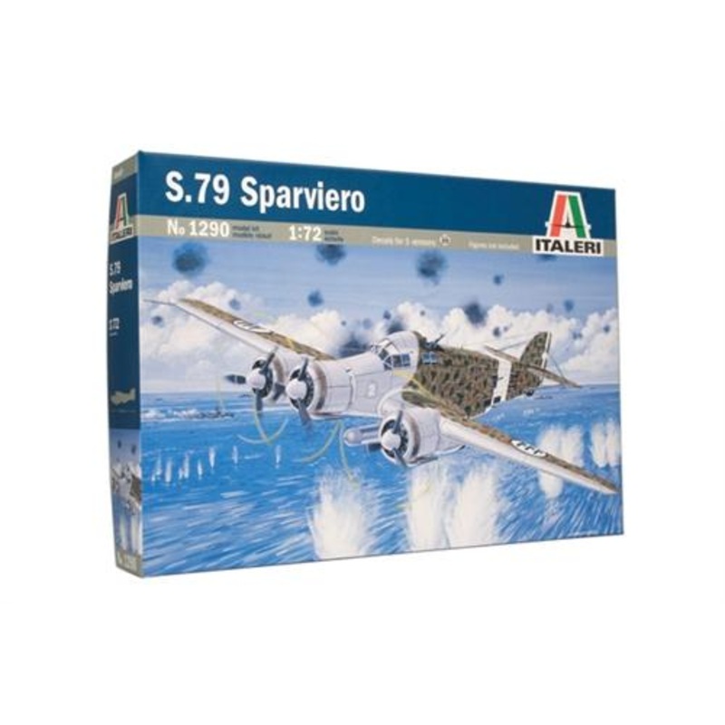 ITALERI 1/72 AIRCRAFT S.79 SPARVIERO