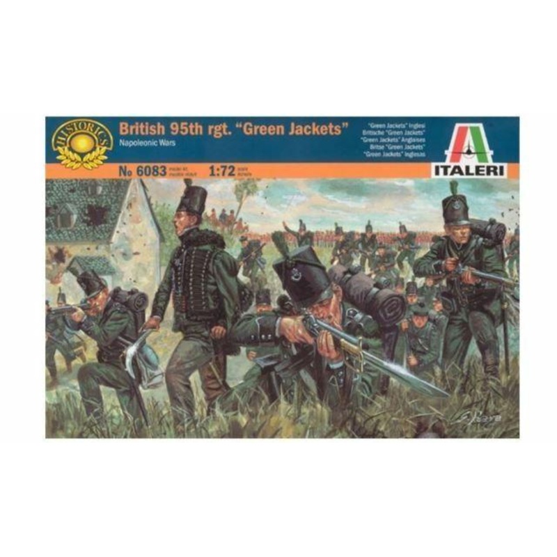 ITALERI 1/72 FIGURES 1/72 NAPOLEONIC WARS BRITISH GREEN