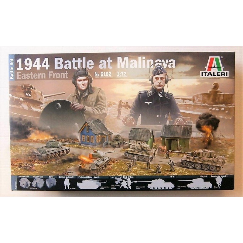 ITALERI 1/72 FIGURES 1944 BATTLE AT MALINAVA