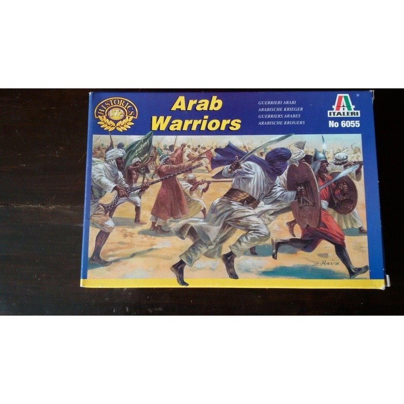 ITALERI 1/72 FIGURES ARAB/MUSLIM WARRIORS
