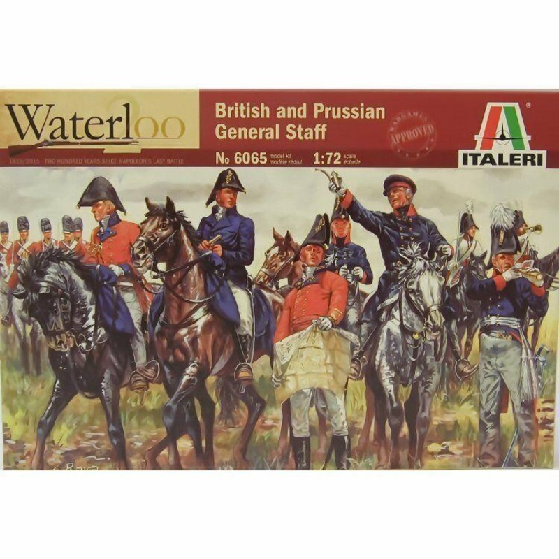 ITALERI 1/72 FIGURES BRITISH PRUSSIAN ALL.GEN.STAFF