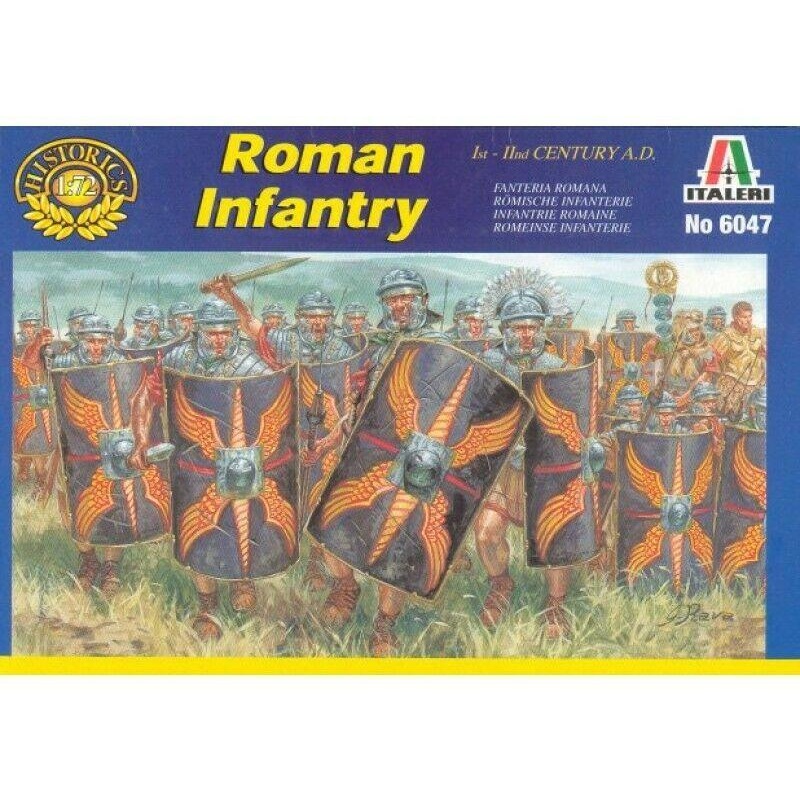 ITALERI 1/72 FIGURES CESAR’S WARS ROMAN INFANTRY