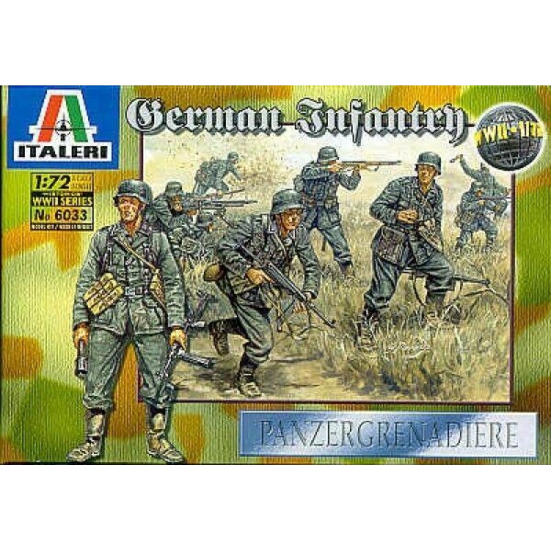 ITALERI 1/72 FIGURES GERMAN INFANTRY