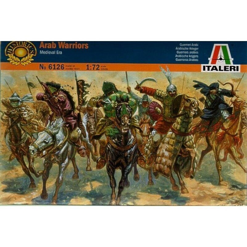 ITALERI 1/72 FIGURES MEDIEVAL ERA ARAB WARRIORS