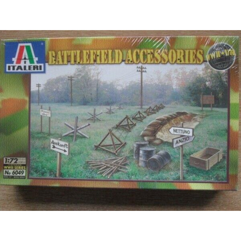 ITALERI 1/72 FIGURES WWII ACCESSORIES