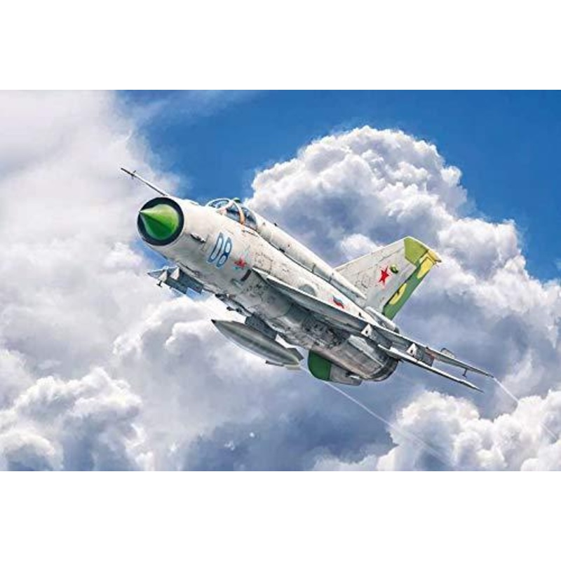 Italeri 1/72 scale aircraft MIG 21 BIS plane model kit