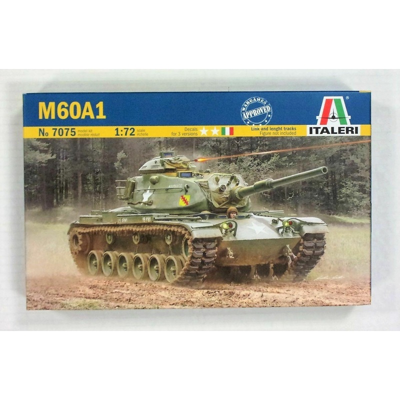 ITALERI 1/72 Scale M60A1 tank model kit
