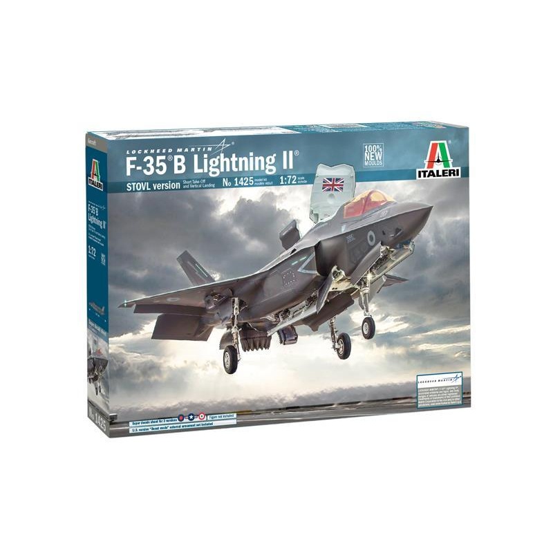 Italeri 1/72 scale RAF F-35 B LIGHTNING II aircraft plane model kit