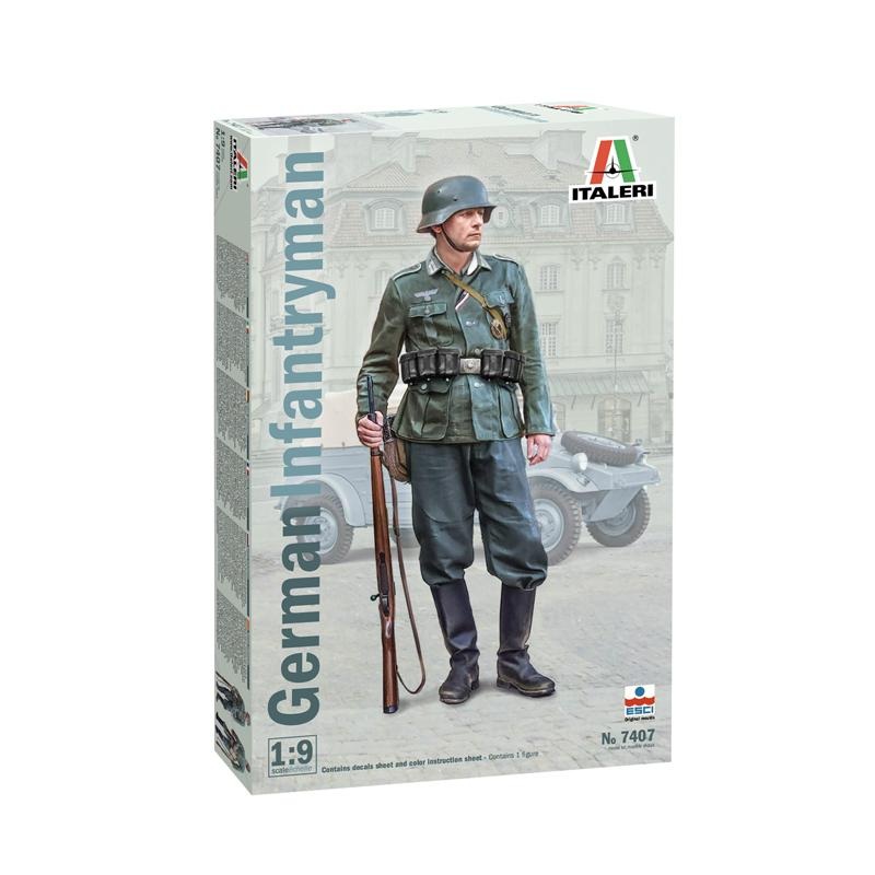 Italeri 1/9 scale WW2 German Infantry man