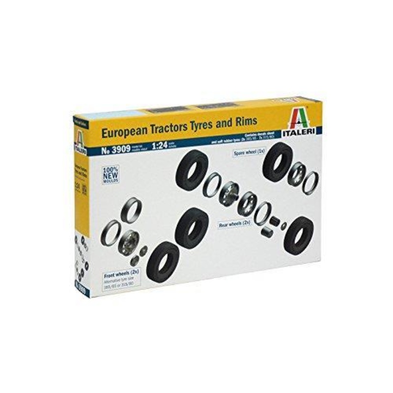 ITALERI TRUCKS – EUROPEAN TYRES AND RIMS