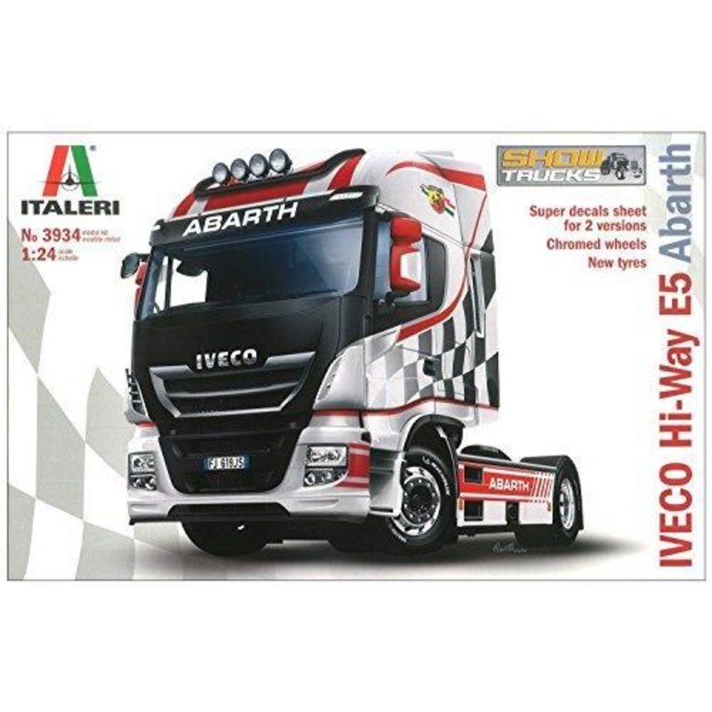 ITALERI TRUCKS – IVECO HI-WY ABARTH SHOWTRUCKS