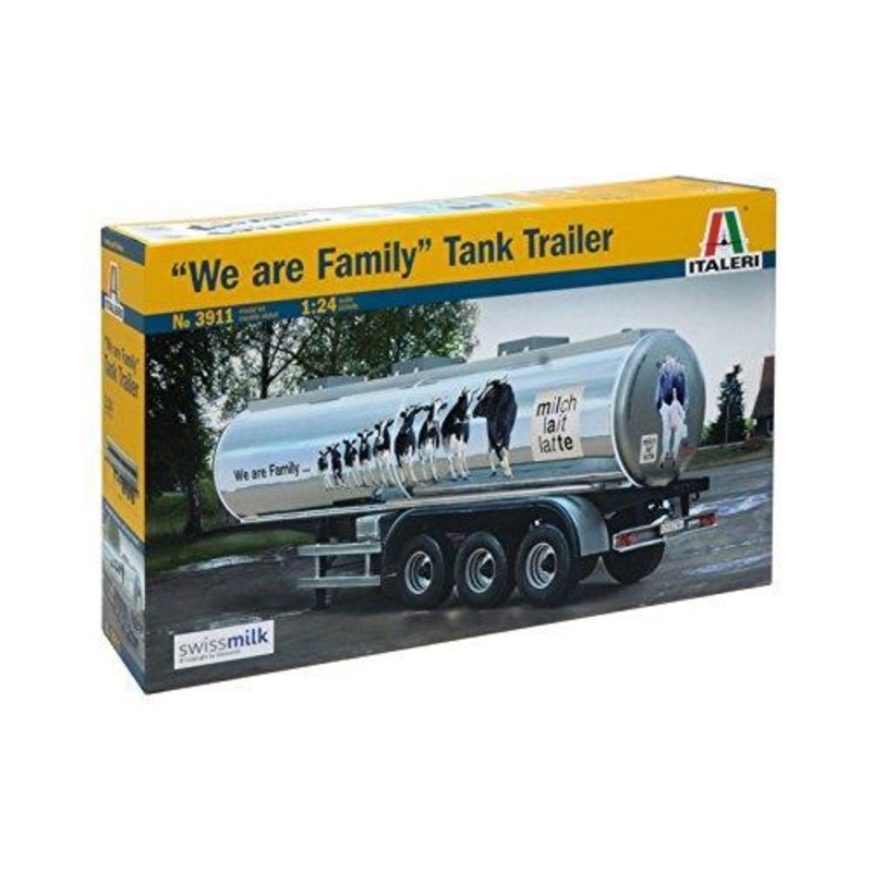 Carson 510003911The Familiy Swiss Milk Tank Trailer Vehicle 1: 24