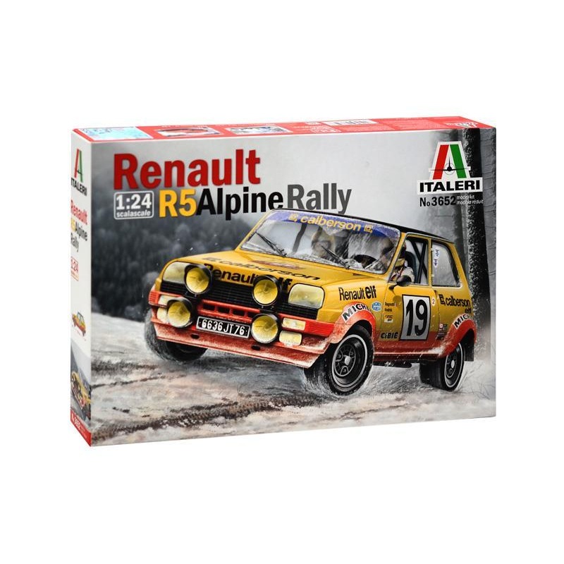 ITALERI 1/24 CARS RENAULT 5 RALLY car model kit