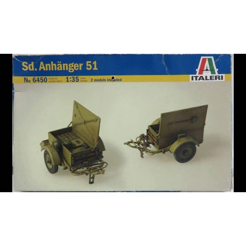 ITALERI 1/35 MILITARY SD. ANHANGER (2 MODELS)