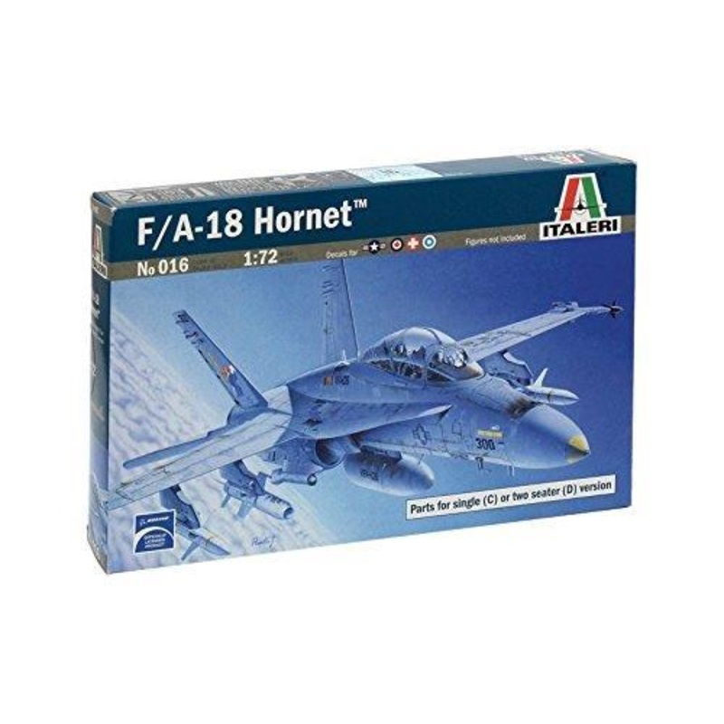 Italeri 1:72 F/A 18 Hornet C/D Aircraft #016