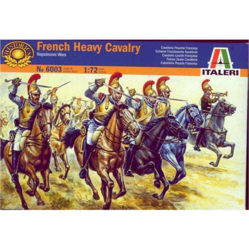 ITALERI 1/72 FIGURES FRENCH HEAVY CAVALRY NAPOLEONIC WARS