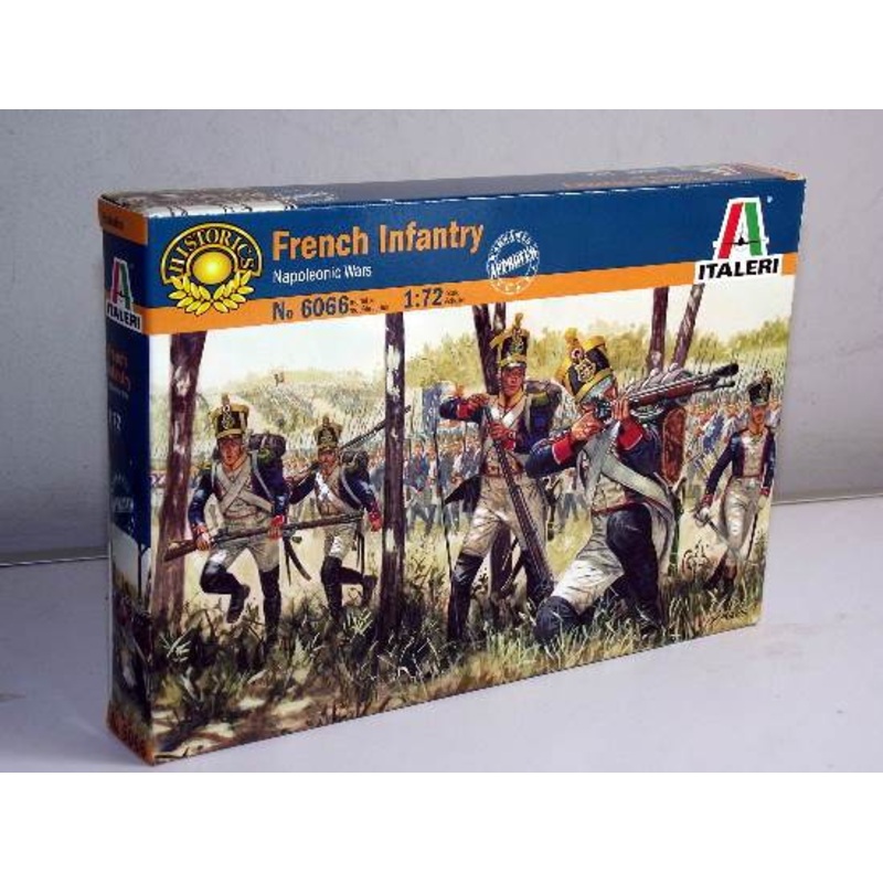 ITALERI 1/72 FIGURES- FRENCH INFANTRY NAPOLEONIC WARS