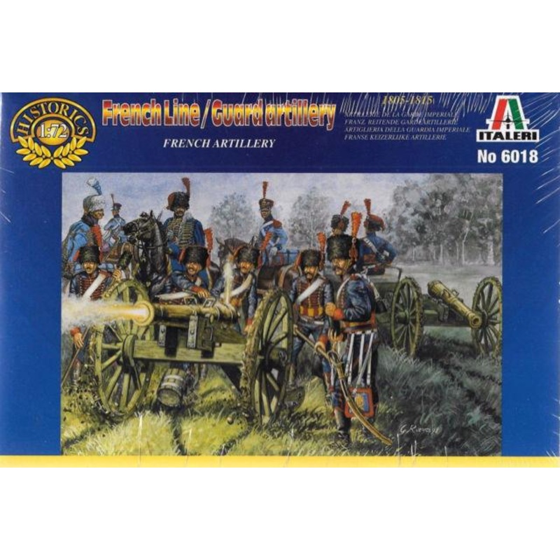 ITALERI 1/72 FIGURES FRENCH LINE/GUARD ARTILLERY