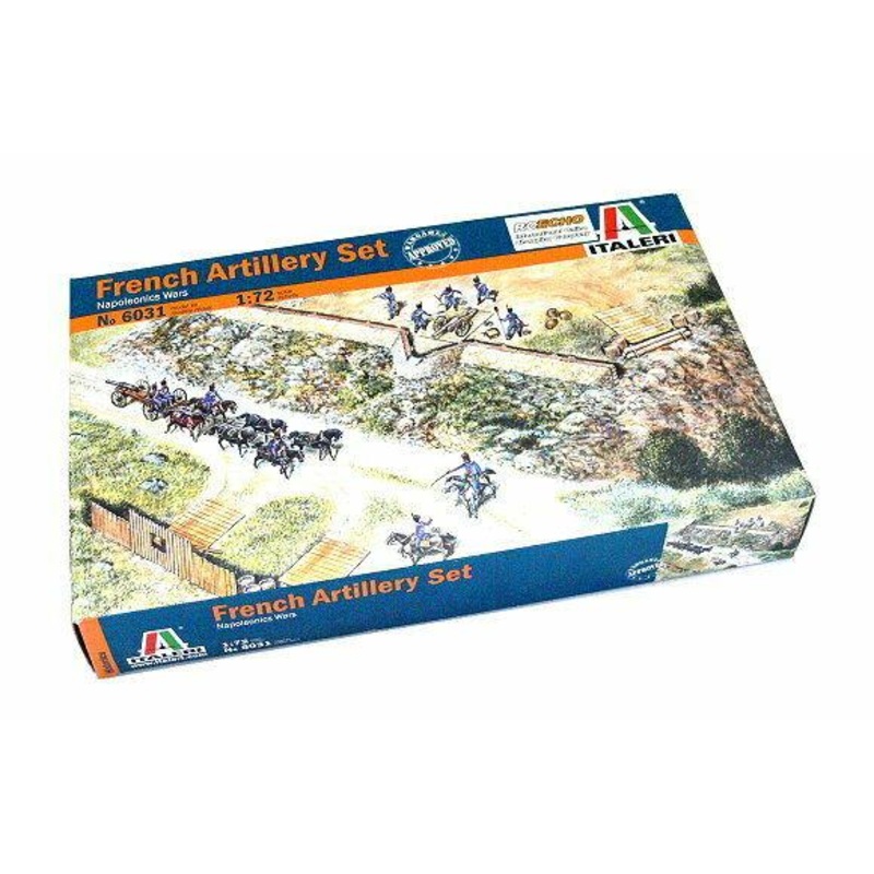 ITALERI 1/72 FIGURES NAPOLEONIC EONIC FRENCH ARTIL SET