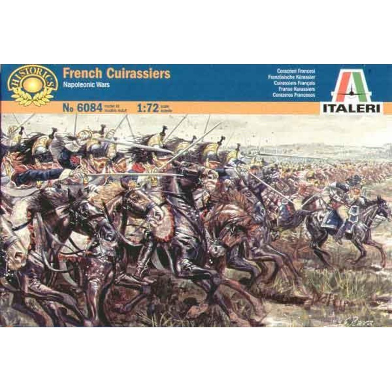 ITALERI 1/72 FIGURES -NAPOLEONIC WARS FRENCH CUIRASSIEURS