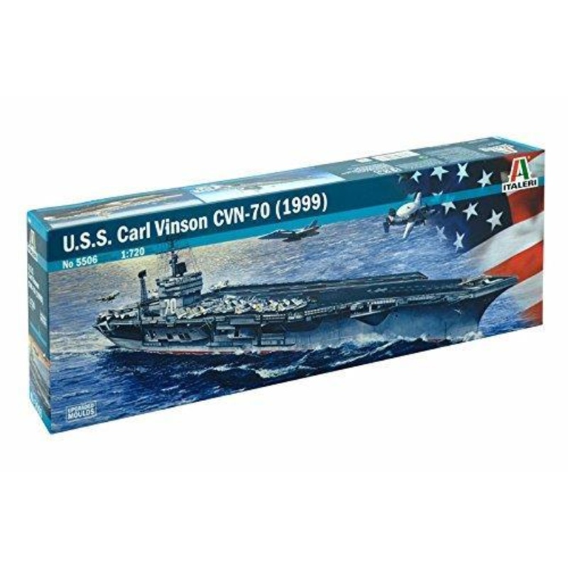Italeri 1: 720USS Carl Vinson CVN 705506(1999), Vehicle