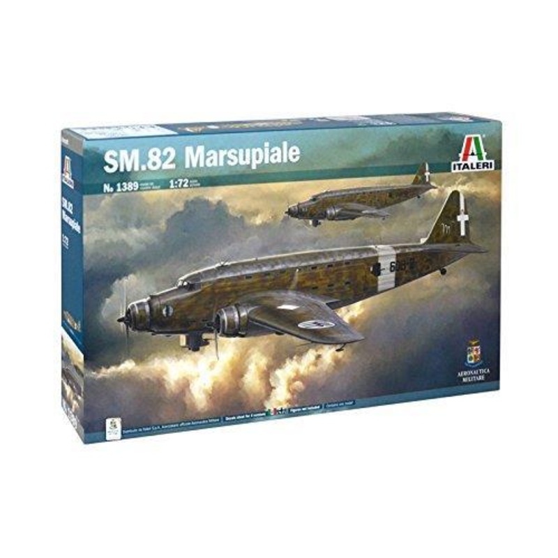 Italeri 1389 – 1:72 SM.82 Marsupiale