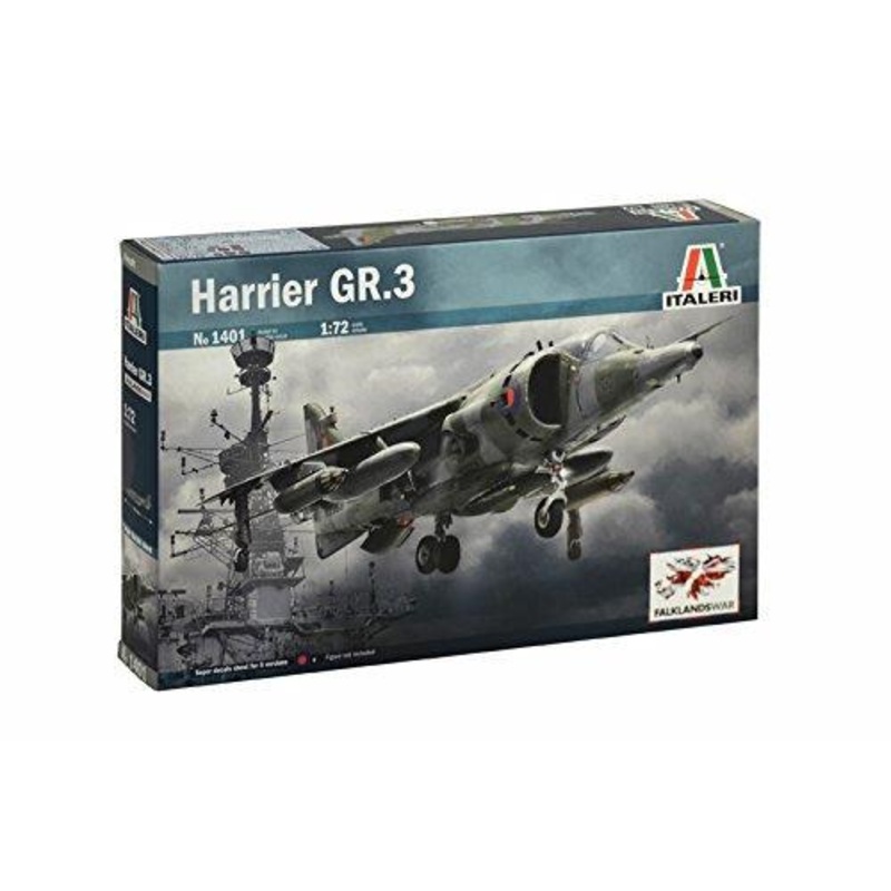 Italeri 1401 1:72 Harrier Size 3 Falklands War