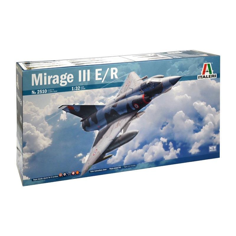 Italeri 2510 MIRAGE III Model Plane, Gray