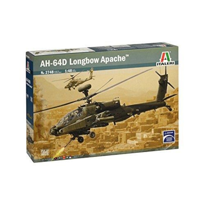 Italeri 2748 1:48 AH-64D Apache Longbow