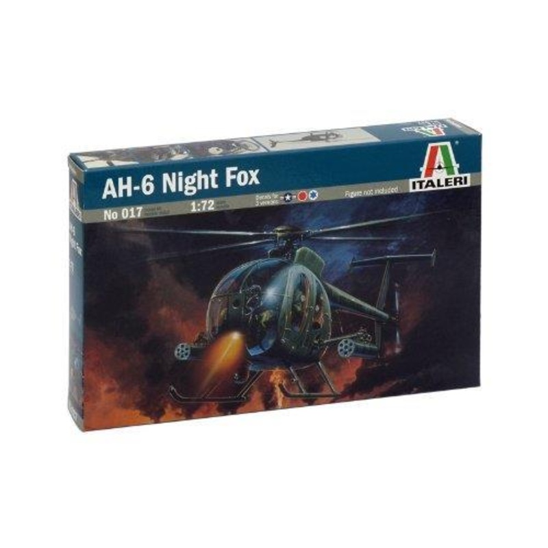 Italeri 510000017 – 1:72 AH-6 Night Fox