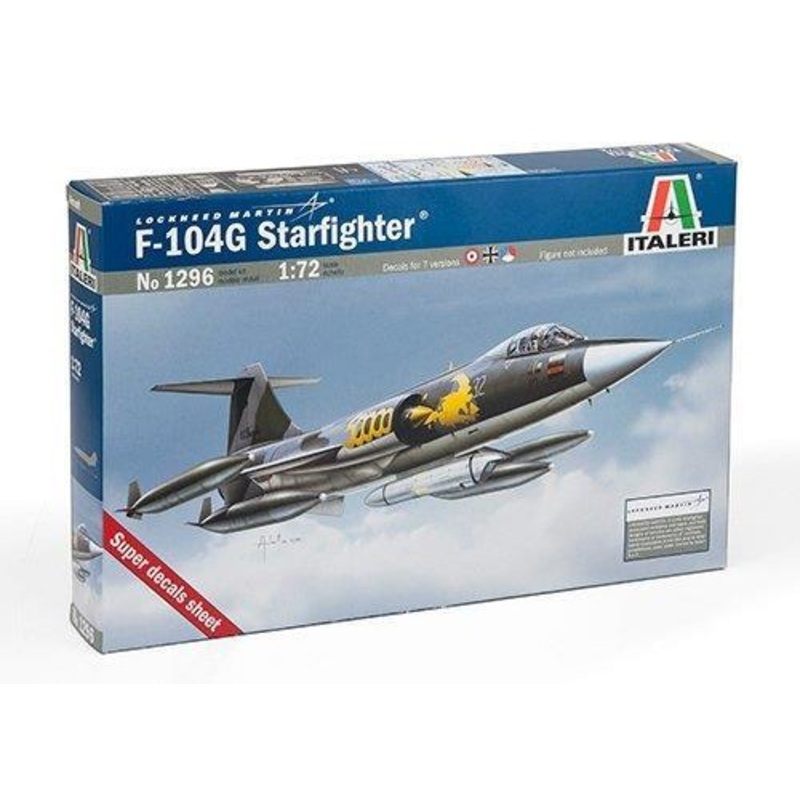 Italeri 510001296 – 1:72 F-104 G Recce