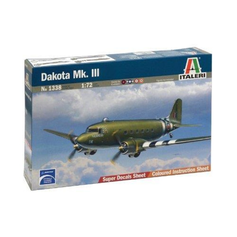 Italeri 510001338 – 1:72 Dakota mark III model airplane.