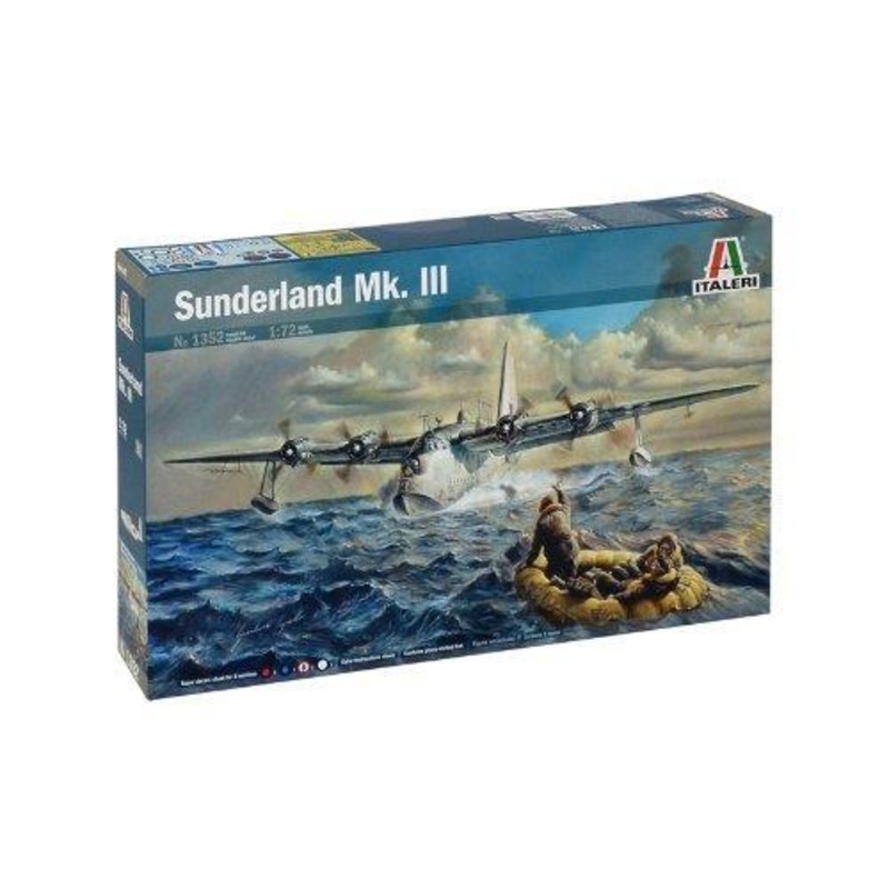 Italeri 510001352 – 1:72 Sunderland Mk. III Model Plane