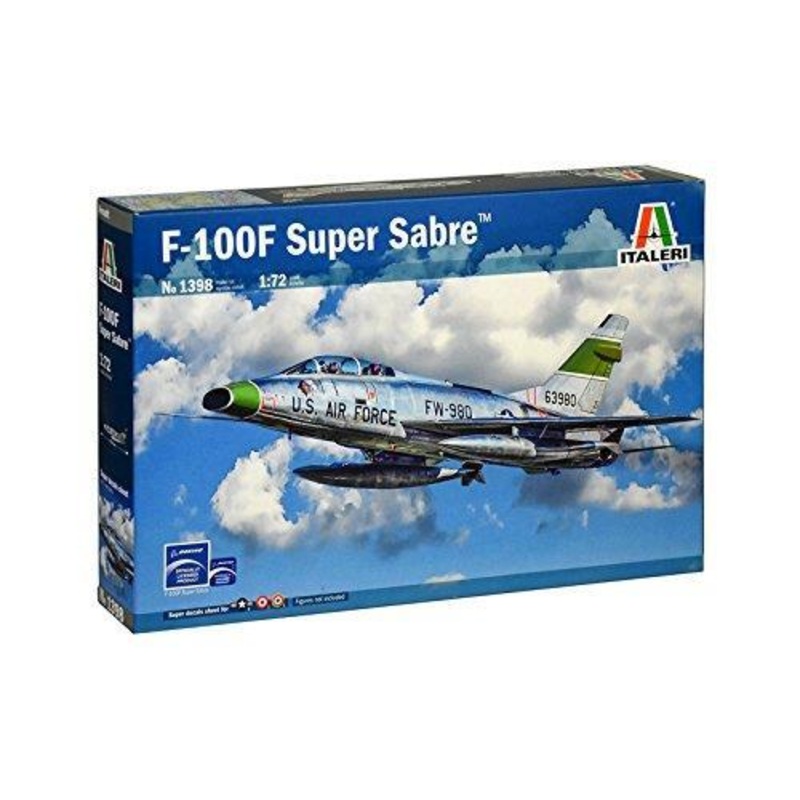 Italeri 510001398 1:72 F-100F Super Sabre