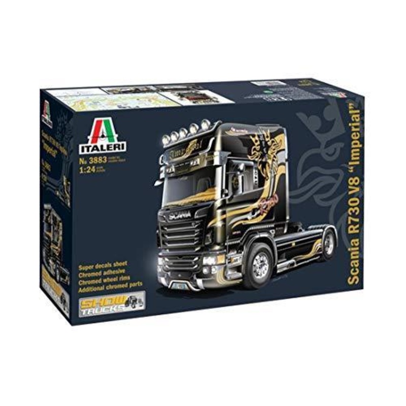 Italeri 5100038831: 24Scania R730V8Topline Imperial