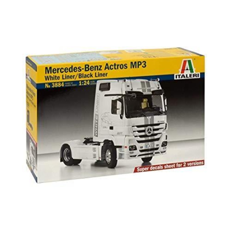 Italeri 510003884 1:24 Mercedes Benz Actros 1851 Blackliner