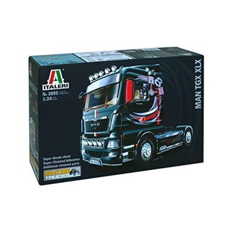 Italeri 510003895 – 1:24 MAN TGX XLX Lastkraftwagen