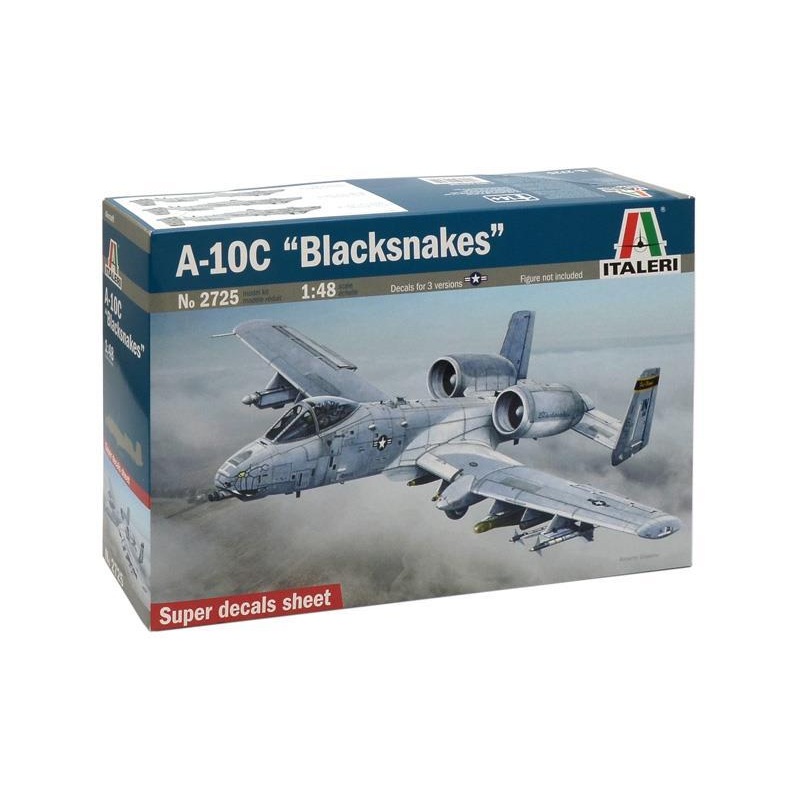 Italeri A-10C Blacksnakes Model Aircraft 1:48