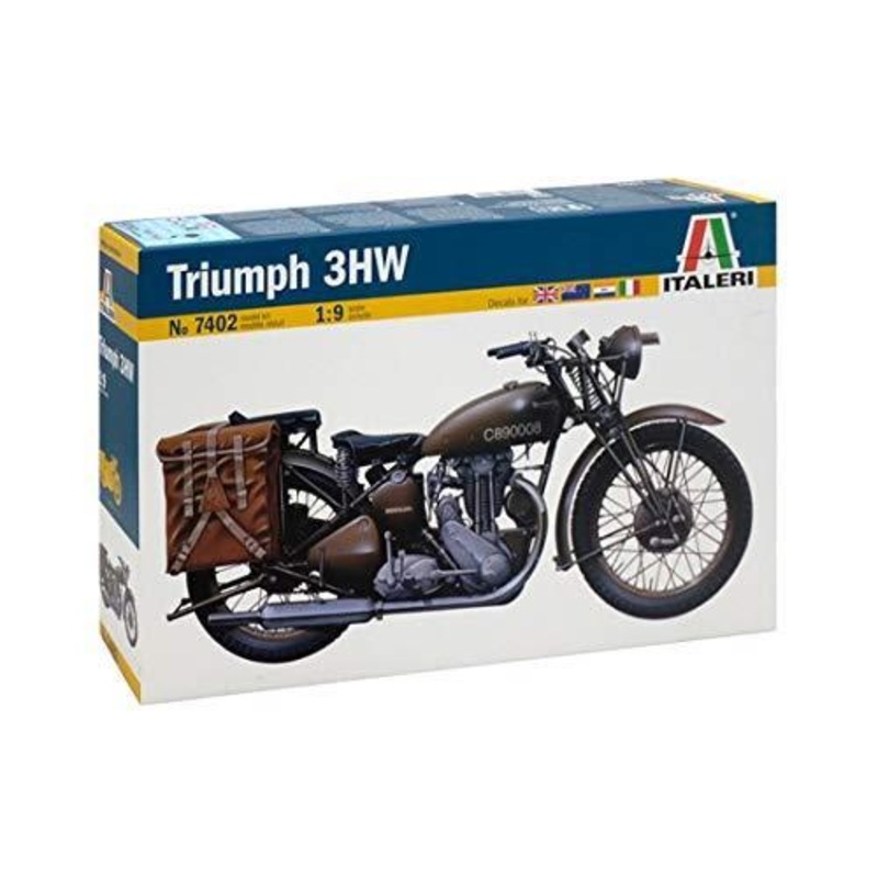 ITALERI BIKES 1/9 scale TRIUMPH MILITARY 3HW SOLO