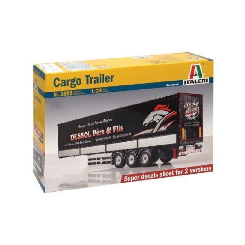 Italeri Cargo Trailer 1:24Truck Model