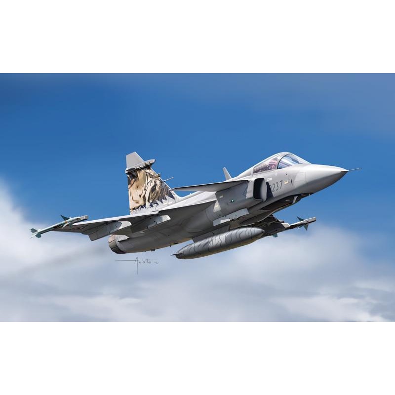 Italeri Jas 39Gripen aircraft model 1306S