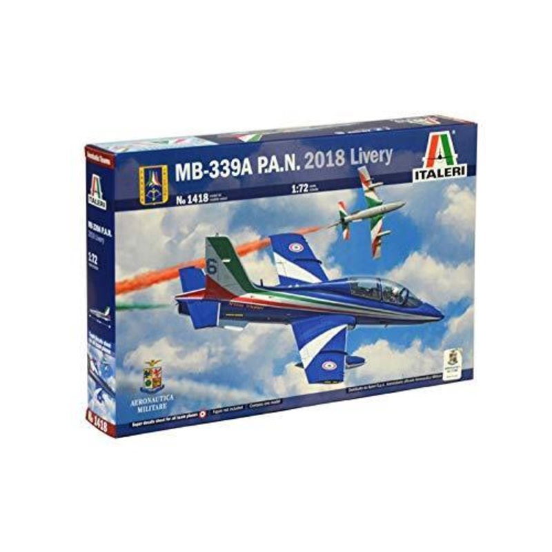 Italeri- MB 339A Frecce Tricolori, I1418, Unknown