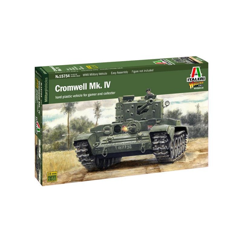 ITALERI MILITARY 1/56 Scale (28mm) CROMWELL MK IV