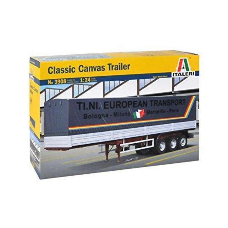 ITALERI TRUCKS – CANVAS TRAILER