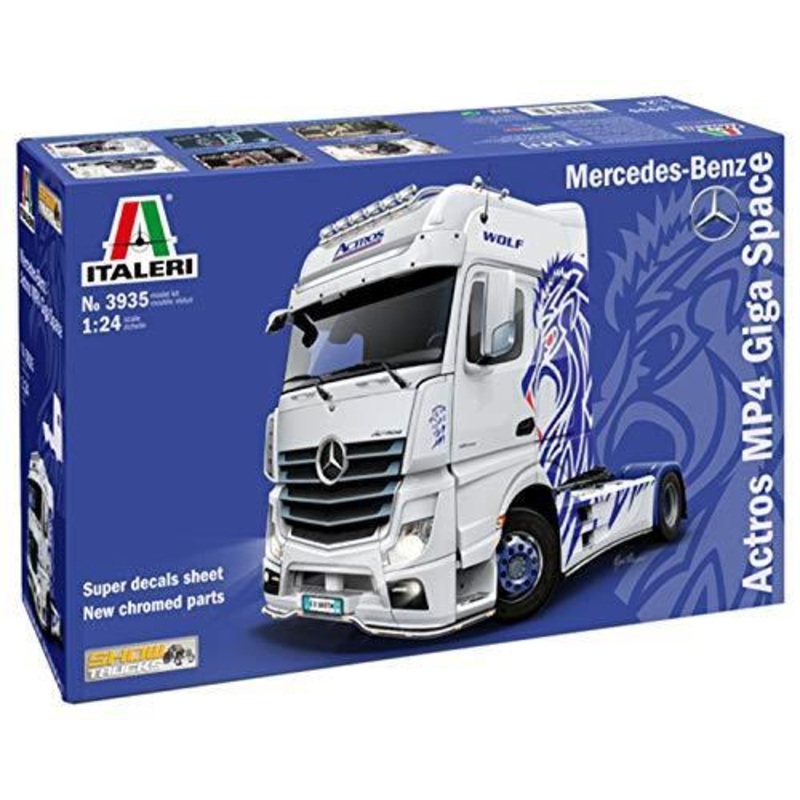 ITALERI TRUCKS – MERCEDES BENZ ACTROS MP4 SHOWTRUCK