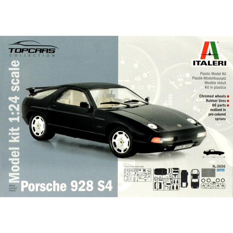 ITALERI 1/24 CARS 1/24 PORSCHE 928 S4